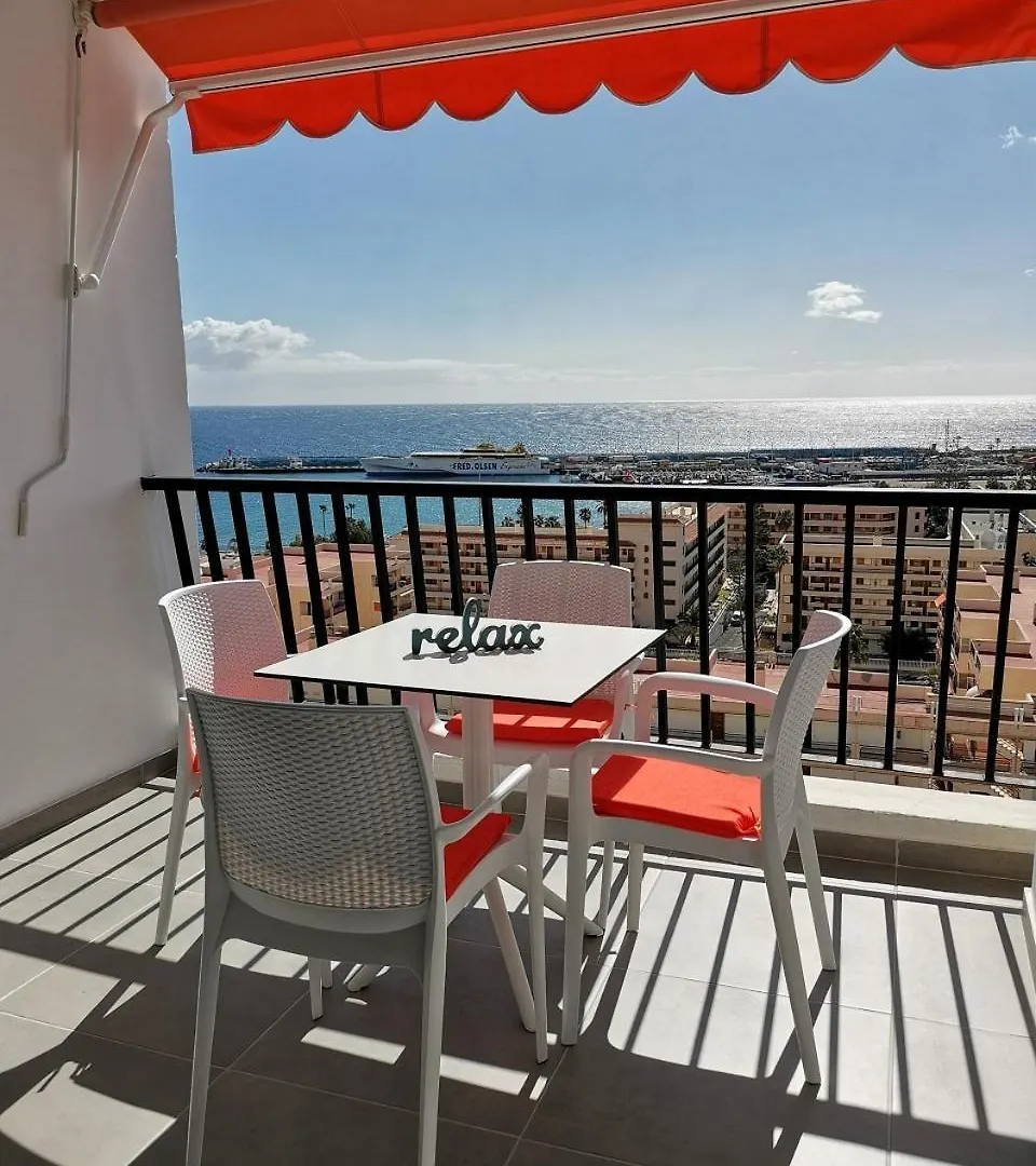 Los Cristianos Achacay Appartement Standing Vue Panoramique